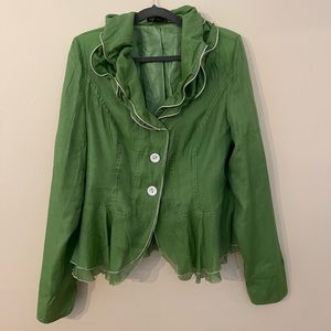 Really cool vintage green blazer